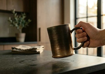 柴燒600cc超大馬克杯 / 啤酒杯 / 小平凡手作