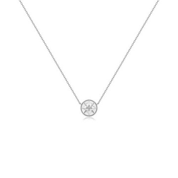 法國GUIR OE「八星芒」純銀項鏈女輕奢高級感送女友閨蜜生日禮物