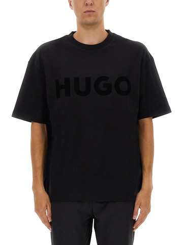 hugo oversized logo t-shirt