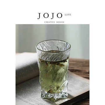 JOJO'S L. PD.Raisen.冰川紋玻璃杯威士忌酒杯個性洋酒杯丨瑞森