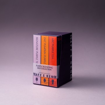 TEAFFERENCE Purple Blending Best Collection 15ea Gift Set