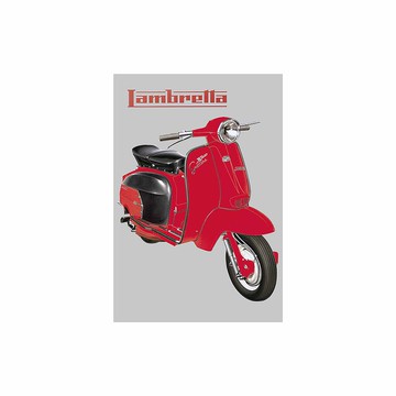 義大利 IFI 明信片 蘭美達復古車型