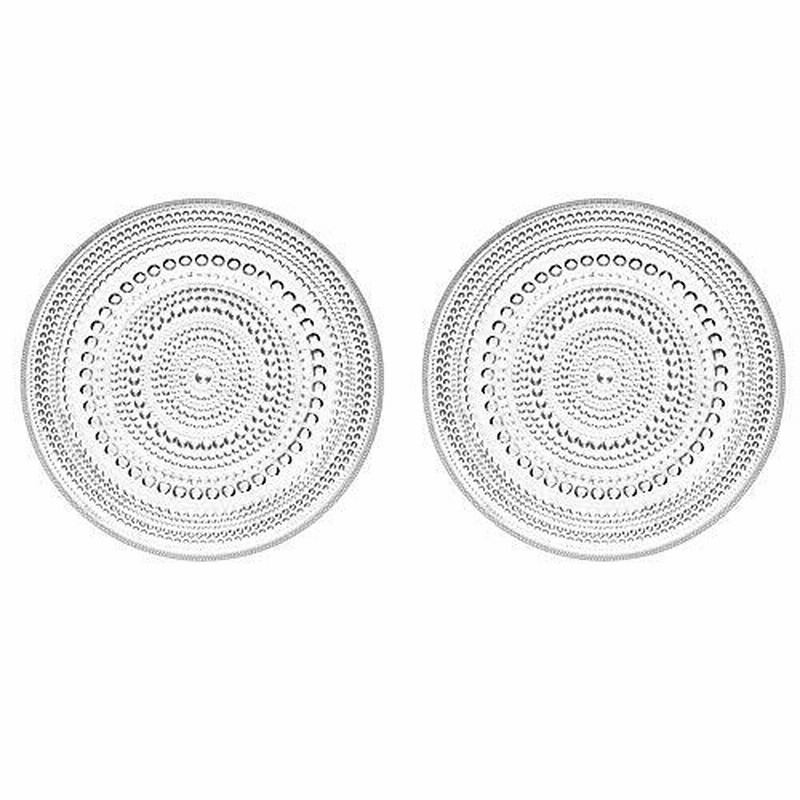 iittala (イッタラ) 小皿 クリア 径17cm KASTEHELMI(カステヘルミ