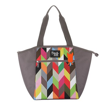 FRENCH BULL時尚保溫保冷肩背包灰色-中