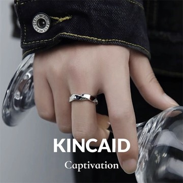 【KINCAID】莫比烏斯戒指 醫療鋼戒指 鈦鋼戒指 轉運戒指 情侶對戒 男戒 女戒 情侶戒指 飾品 簡約百搭