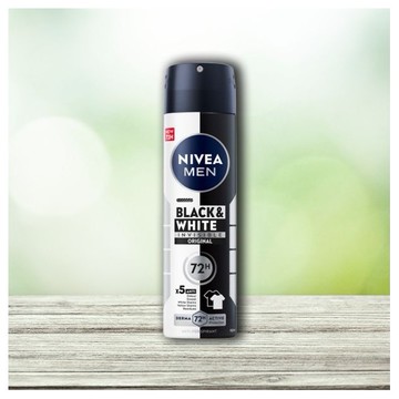 NIVEA 妮維雅~男士止汗爽身噴霧150ml無印乾爽