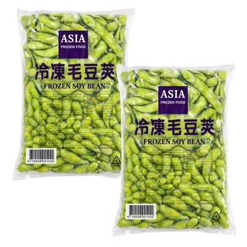 毛豆/其他 亞細亞田園 薄鹽毛豆莢1公斤x2包(免運組/免清洗)