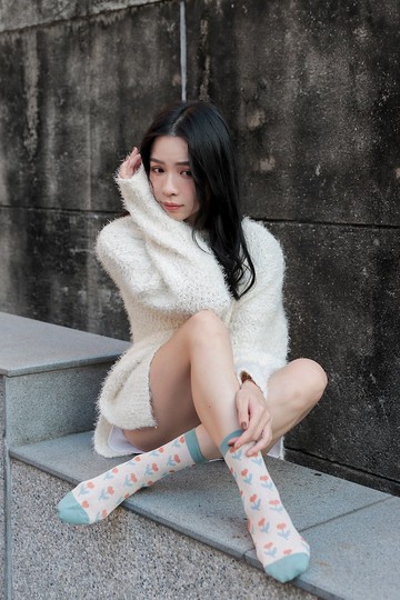 unni爾雅中性款棉襪 襪子 socks 中筒襪 男女襪 暖 精梳棉 鞋履襪