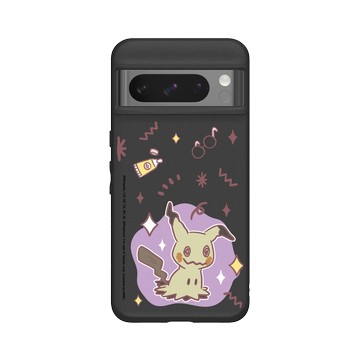 Pixel 8 Pro SolidSuit 黑 - 寶可夢 Pokemon - 暖色系列-謎擬Q