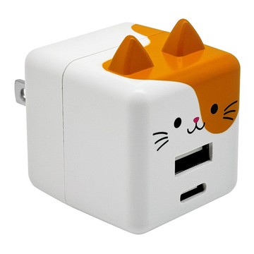 RASTABANANA Moba-Nya 20W 充電頭Type-C +Type-A(2.4A) 支援PD