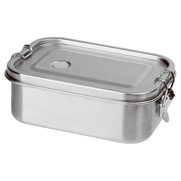 Quasi 耐爾森 304不鏽鋼分隔洩壓便當盒  1個