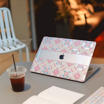 富士山 磁磚系列 / 電腦殼 - 粉紅