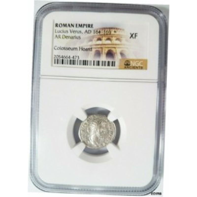 品質保証書付】 アンティークコイン NGC PCGS Lucius Verus Roman