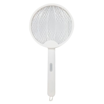 可折疊紫光自動誘蚊電蚊拍 ABS+電子元件 3000V輸出電壓  不適用  白色