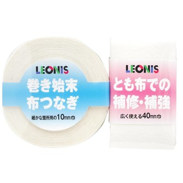 Leonis 日本衣服褲子破洞修補丁用熨布燙布貼布2入組95941(寬1&4cm)膠帶膠布