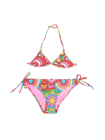 MC2 Saint Barth Kids - pop art-print bikini - kids - Polyester/Spandex/Elastane - 12 yrs - Pink