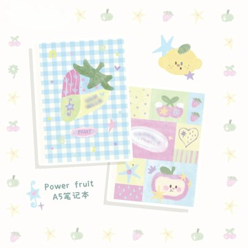 出走旗艦店🍒Fruit Power系列《果趣繽紛筆記本》