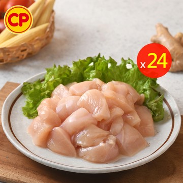 卜蜂 急凍生鮮 去皮雞胸肉丁 超值24包組(300g/包)