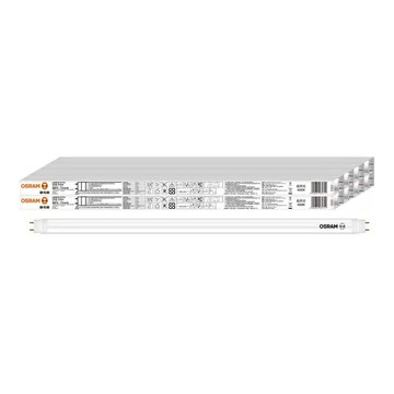 歐司朗 明亮LED 8W 2呎 CNS T8 雙端燈管 8入 自然光