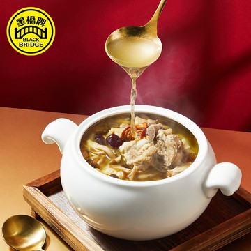 【黑橋牌】黃金茶油嫩排湯2盒組(900g固形物280g/份，2份/盒)