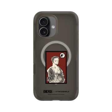 iPhone 17 AirX 本質黑 - 航海王 One Piece - 角色畫框系列-索隆
