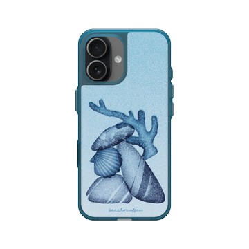 iPhone 17 Clear (相機按鈕) 夜幕藍 - Sarah Mafféïs - 海洋寶藏