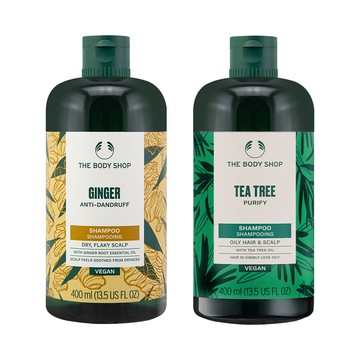 THE BODY SHOP 洗髮精 400ml x2入