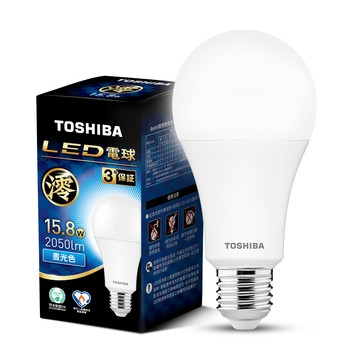 TOSHIBA 澪系列 LED燈泡 15.8W 晝光色