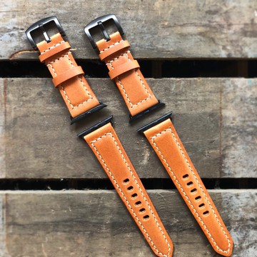 AppleWatch 錶帶 x兩入組x 好好縫 皮革材料包 手工包 Watchstrap