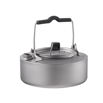 TEMPEST 純鈦燒水壺 890ml 鈦茶壺 鈦水壺 茶壺 燒水壺 野營茶壺 煮水壺 水壺 戶外露營燒水壺