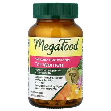 MegaFood, 女性每日一片多維生素，60 片