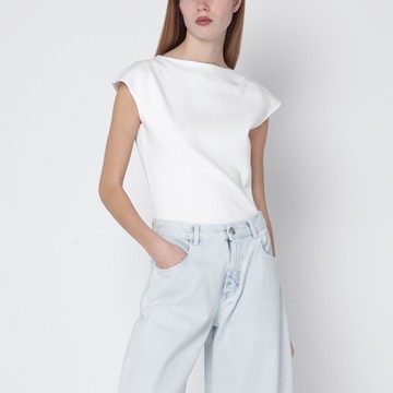 White cotton T-shirt