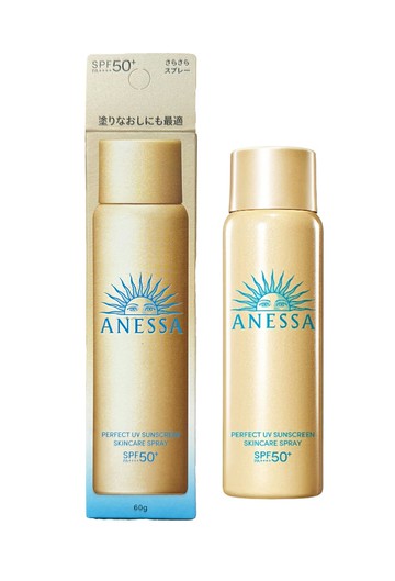 SHISEIDO 資生堂 安耐曬金鑽高效防曬噴霧NA SPF50+・PA++++60g 優惠價:450元｜岡山戀香水