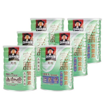 Quaker 完膳營養素 穩固配方780g / 乳清蛋白配方 750g (6罐)
