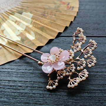 梅松髮釵-大松款(共8色)
