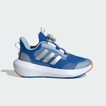 Adidas Fortarun 3.0 BOA K [JI2198] 中童 運動鞋 慢跑鞋 無鞋帶 舒適 緩震 藍 銀