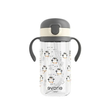 Evorie Tritan 兒童吸管水杯300mL (寶寶水杯 幼兒水杯 兒童水杯水壺)