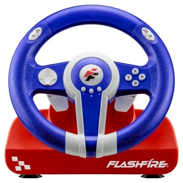 FlashFire 富雷迅 DRIFT WHEEL Switch副廠極速精靈方向盤 附踏板  1個