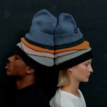 【買一送一】Mika Low Beanie 短版保暖反摺豆豆帽 (多色選)