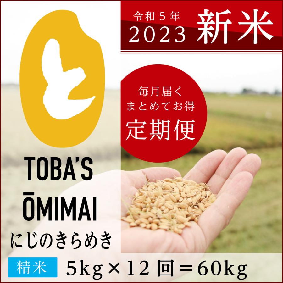 茨城県産にじのきらめき令和5年度＜新米＞送料無料♪鳥羽の淡海米 農家直送