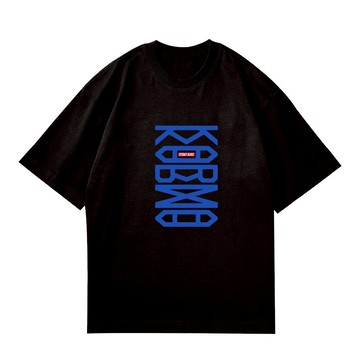 Stray Kids KARMA 4th 純棉 t恤 潮t 夏日ins復古印花純棉短袖T卹男女寬鬆美式街頭hiphop