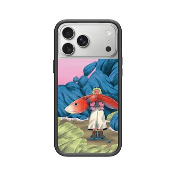 iPhone 17 Pro Max Mod NX -邊框背蓋組合 (相機按鈕) 黑 - Chubbynida - 岩上之魚