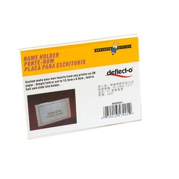 【文具通】Deflect-o 迪多 L型標示架(橫式)-3.5x5 DT6800401【APP滿額下單10%點數(單一帳號最高5000點)】1/31止