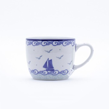 波蘭陶 馬克杯-170ml-高6.5-帆事順利