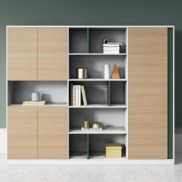 ??快速出貨 可開發票 辦公書柜玻璃文件柜 簡約檔案柜 資料柜保密柜辦公柜子 老板書柜