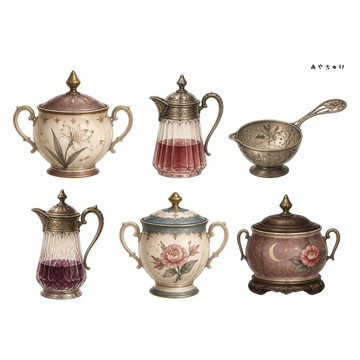 【9 月新品】20-150-0167 裁切紙 幻想復古浪漫喫茶