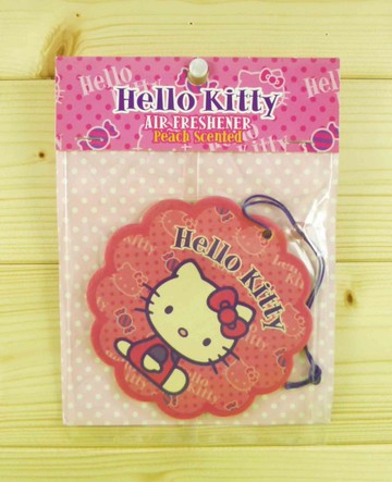 【震撼精品百貨】Hello Kitty 凱蒂貓~造型芳香片-側坐造型【共1款】