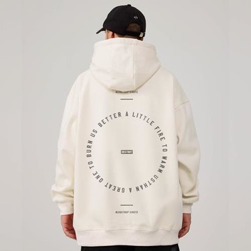 潮男衛衣春秋冬季胖子oversize大碼男裝寬松加絨連帽潮牌男生外套