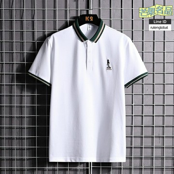 【冰爽透氣】男士POLO衫 短袖T恤 翻領T恤 商務休閒 純棉面料 抗皺免燙 立體剪裁 中青年通勤 職場日常百搭