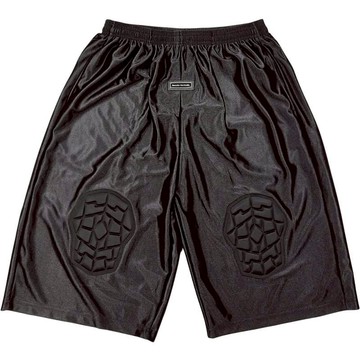 BORNRICH BR0063 KNEE PADDED BAGGY SHORTS 抗衝擊盔甲 短褲 (黑色)